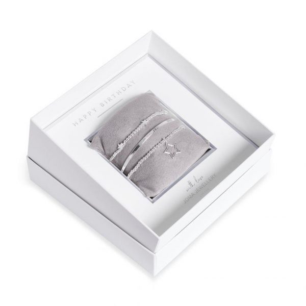 Joma Jewellery Happy Birthday Bracelet Gift Box