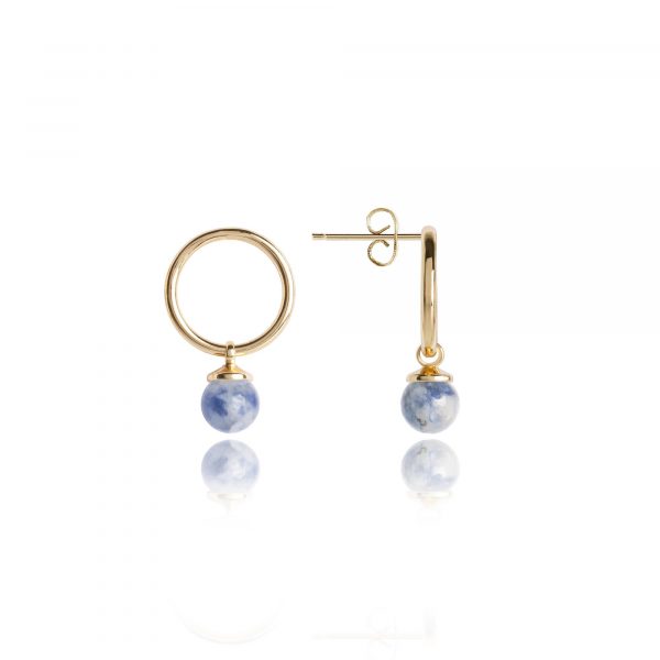 Joma Jewellery Signature Stones Friendship Earrings - Image 2