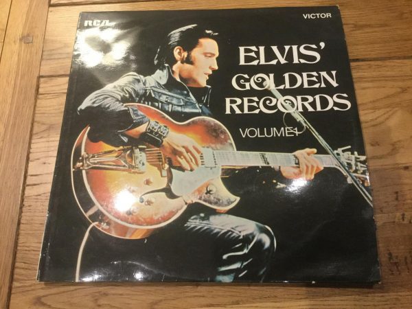 Elvis Presley, Golden Records Vol.1, Vinyl Album, GD/VG.