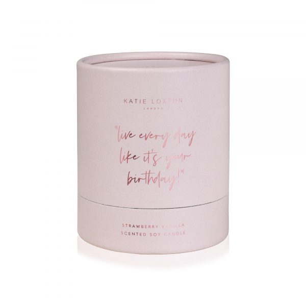 Katie Loxton Live Every Day Like Its Your Birthday Candle - Image 2