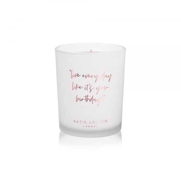 Katie Loxton Live Every Day Like Its Your Birthday Candle - Image 3