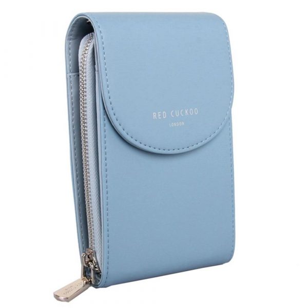Red Cuckoo Cross Body Pouch in Blue - Image 3