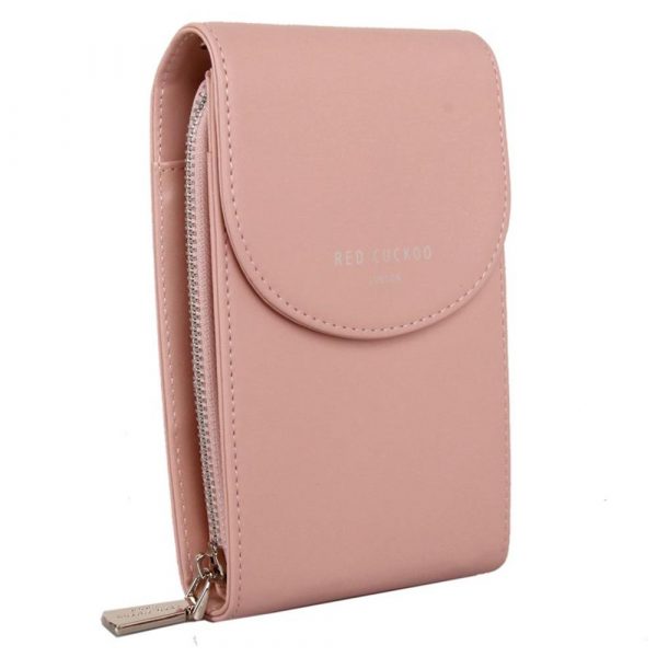 Red Cuckoo Cross Body pouch in Pink - Image 3