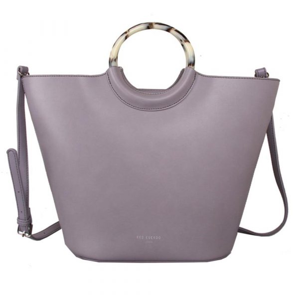 Red Cuckoo Lilac Bag in a Bag Tote