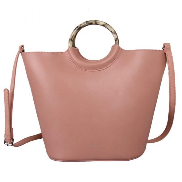 Red Cuckoo Pink Tote Bag in a Bag