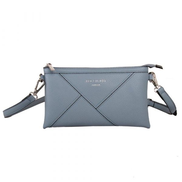 Red Cuckoo Blue Clutch/Crossbody Bag - Image 2