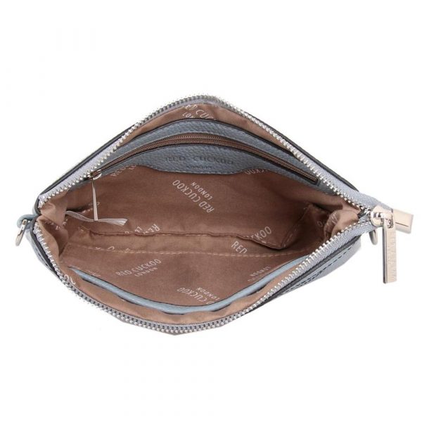 Red Cuckoo Blue Clutch/Crossbody Bag - Image 5