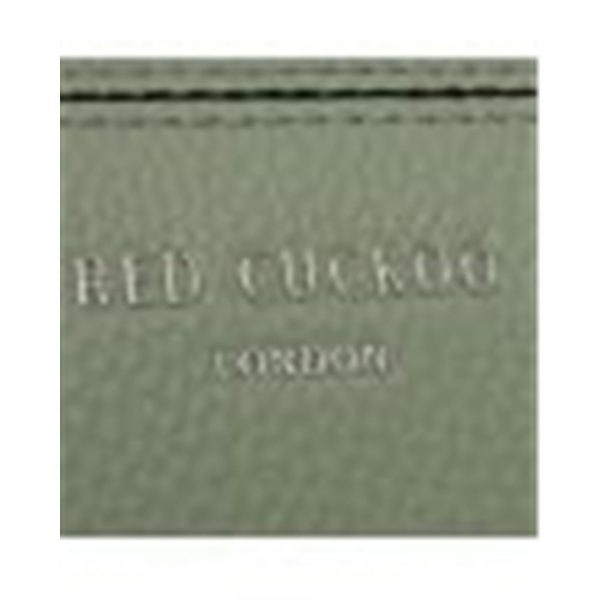 Red Cuckoo Green Clutch/Crossbody Bag - Image 5