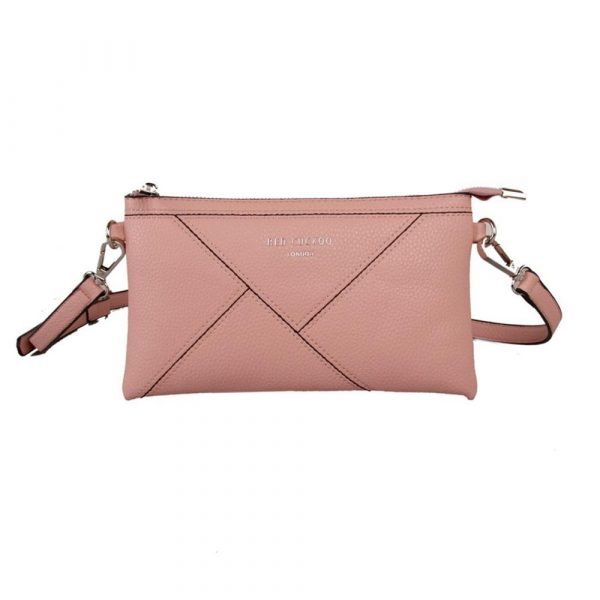 Red Cuckoo Pink Clutch/Crossbody Bag - Image 2