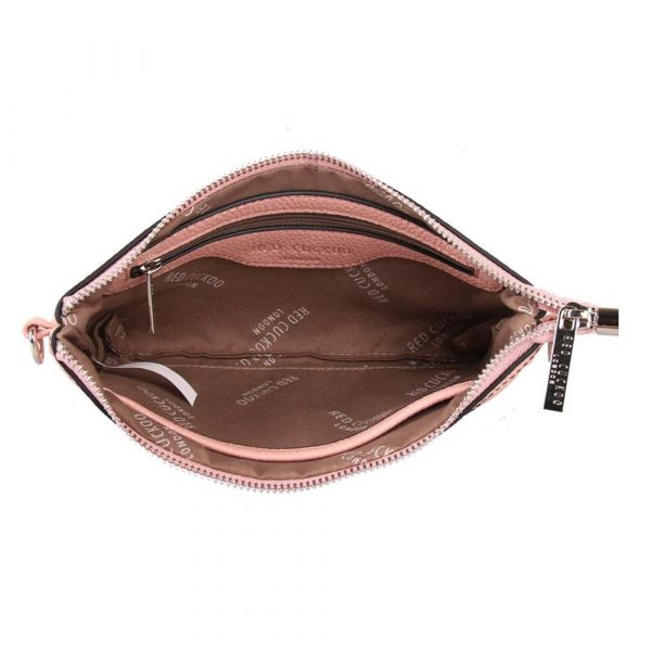 Red Cuckoo Pink Clutch/Crossbody Bag - Image 5