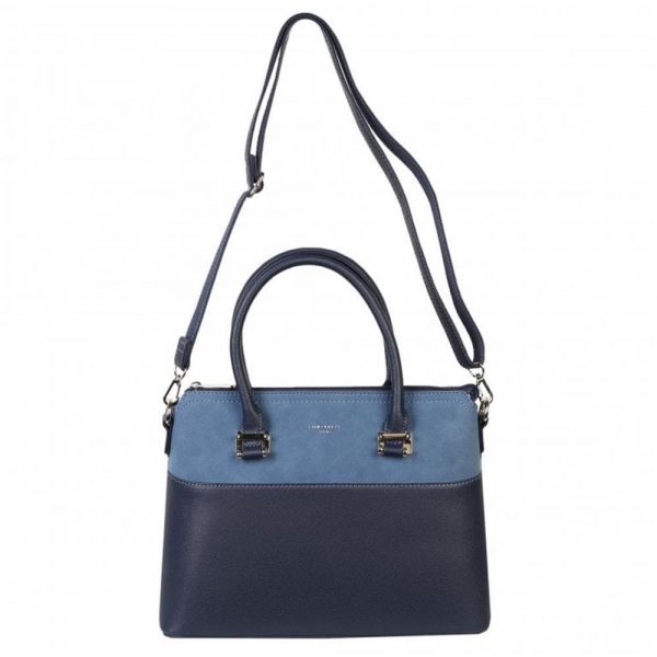 David Jones Tote Handbag in Dark Blue - Image 2