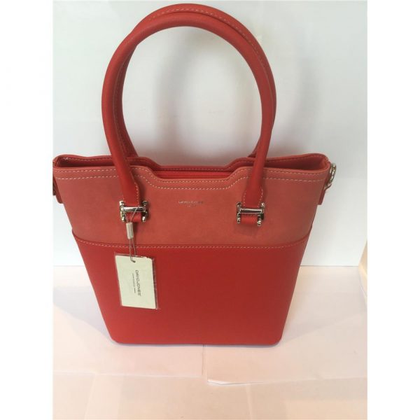 David Jones Tote Handbag in Red 2019