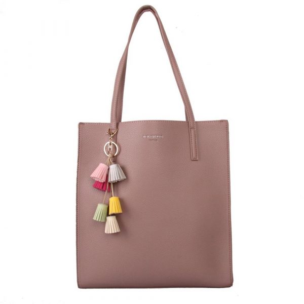 Red Cuckoo Dusky Purple Shopper Bag 2019