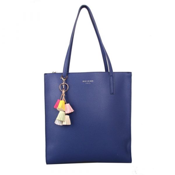 Red Cuckoo Blue Shopper Bag 2019 - Image 2