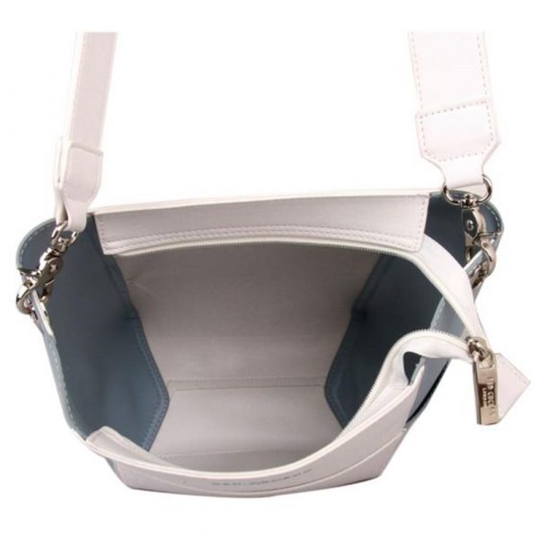 Red Cuckoo White/Blue Bucket Shoulder Bag 2019 - Image 4