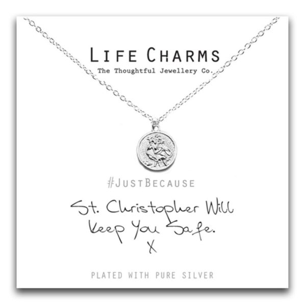 Life Charms St Christopher Will Keep You Safe Necklace - Image 3