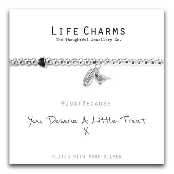 Life Charms Deserve A Treat Bracelet - Image 3