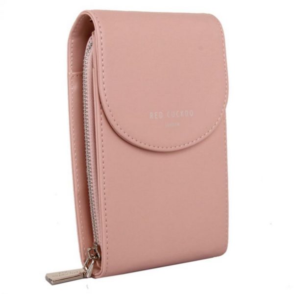 Red Cuckoo Cross Body Bag in Pink - Image 4