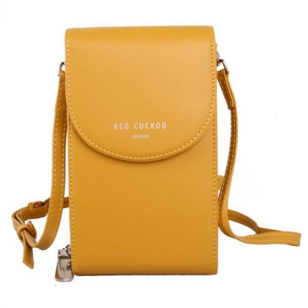 Red Cuckoo Cross Body Bag in Yellow