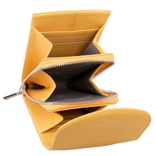 Red Cuckoo Cross Body Bag in Yellow - Image 2