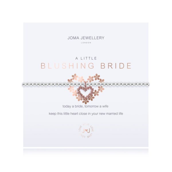 Joma Jewellery A Little Blushing Bride Bracelet