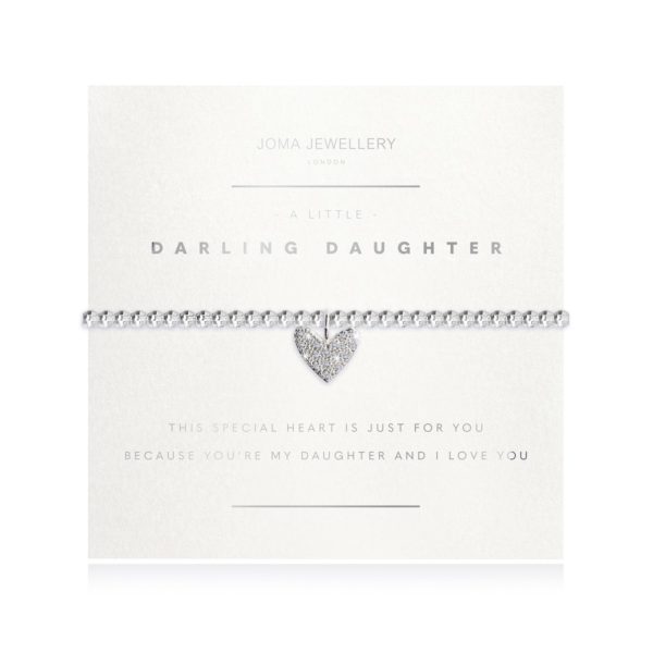 Joma Jewellery A Little Darling Daughter Facetted Bracelet
