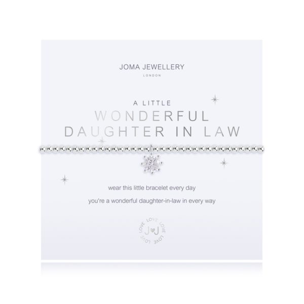 Joma Jewellery Wonderful Daughter In Law Bracelet