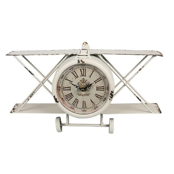 Past Times Retro Bi Plane Clock