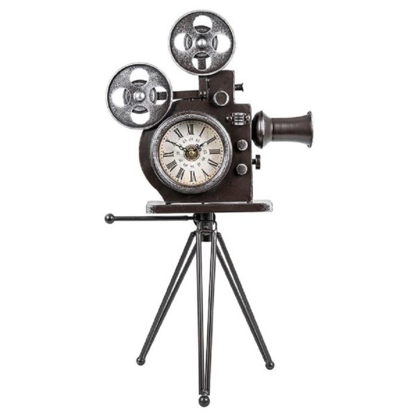 Past Times Retro Movie Camera Clock