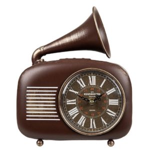 Past Times Retro Gramophone Clock