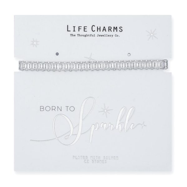 Life Charms Medium Marquis Cut Cubic Zirconia Bracelet