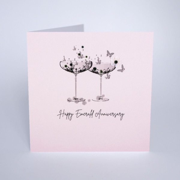 Five Dollar Shake Emerald (55years) Anniversary Card