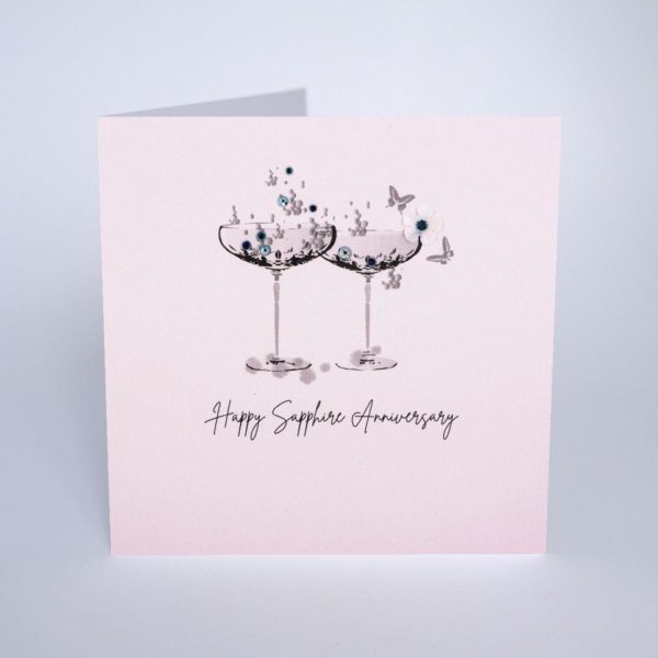 Five Dollar Shake Sapphire (45 Years) Anniversary Card