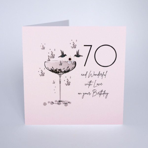 Five Dollar Shake 70th Birthday Card