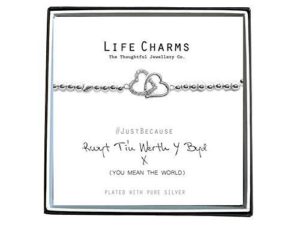 Life Charms Women Jewellery You Mean The World Welsh Bracelet Wristband Gift