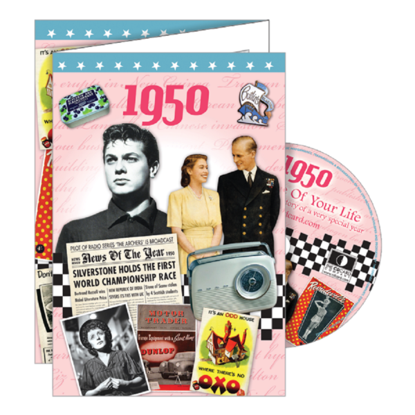 DVD and Greeting Card in one; The Time of your Life -1950 The CDCard Company