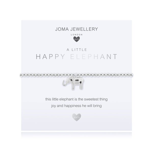 Joma Jewellery Childrens Happy Elephant Bracelet