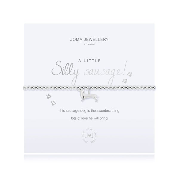 Joma Jewellery a little Silly Sausage Bracelet