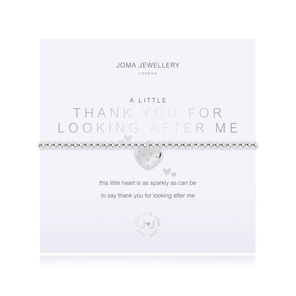 Joma Jewellery a little Thank You For Looking After Me Bracelet