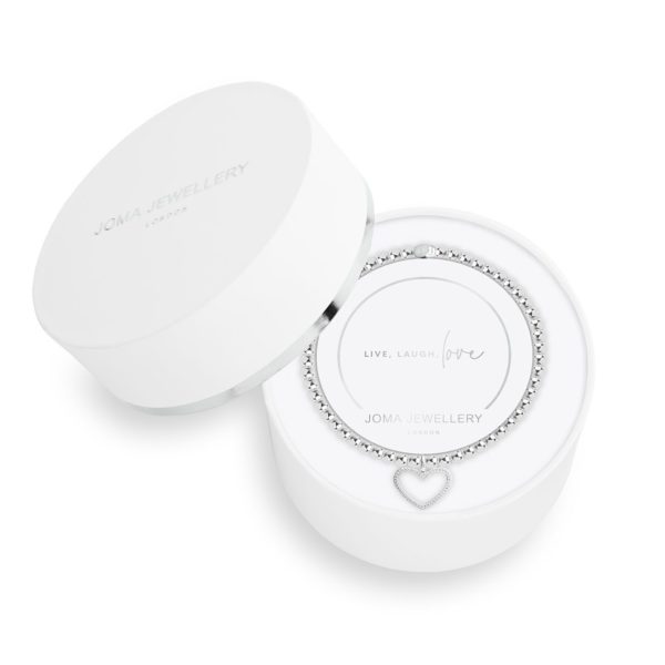 Joma Jewellery Sweet Sentiments Live Laugh Love Bracelet