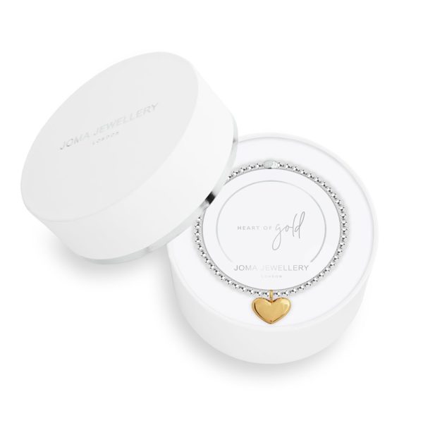 Joma Jewellery Sweet Sentiments Heart Of Gold Bracelet