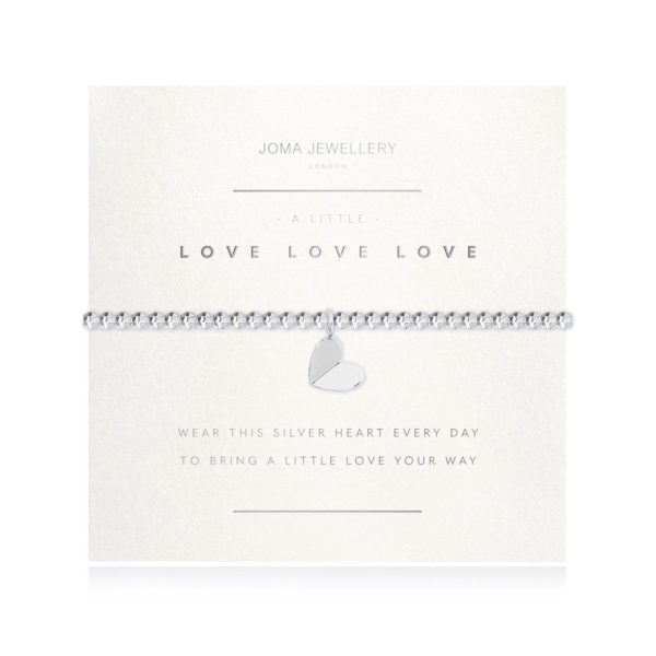 Joma Jewellery Love Love Love Bracelet