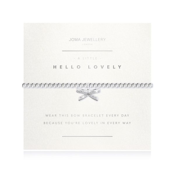 Joma Jewellery a little Hello Lovely Bracelet