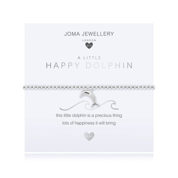 Joma Jewellery Childrens Happy Dolphin Bracelet