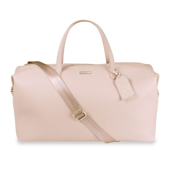 Katie Loxton Weekend Holdall Duffle Bag Pale Pink