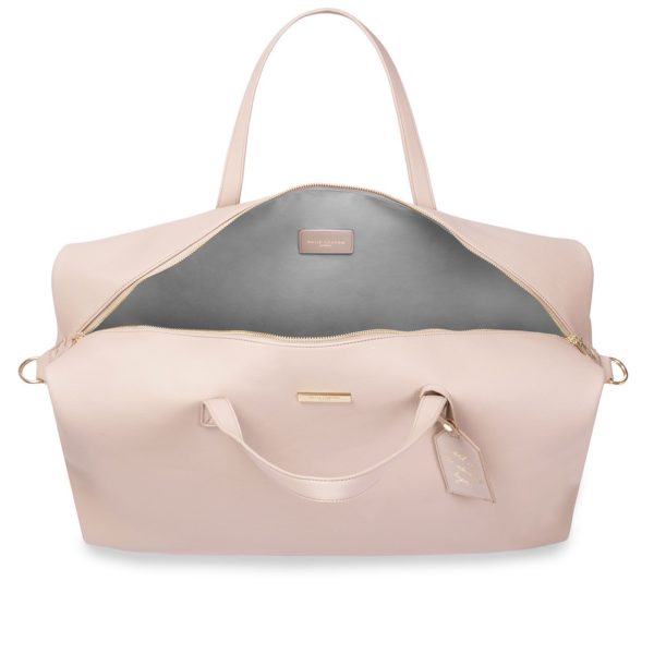 Katie Loxton Weekend Holdall Duffle Bag Pale Pink