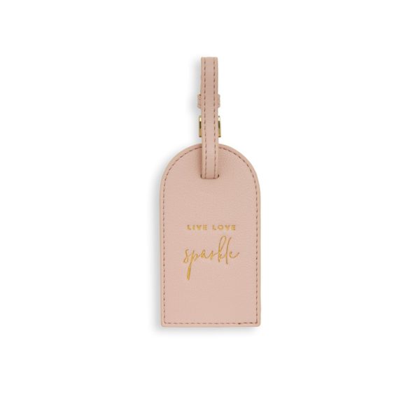 Katie Loxton Luggage Tag- Live Love Sparkle