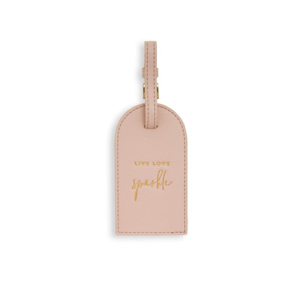 Katie Loxton Luggage Tag- Live Love Sparkle