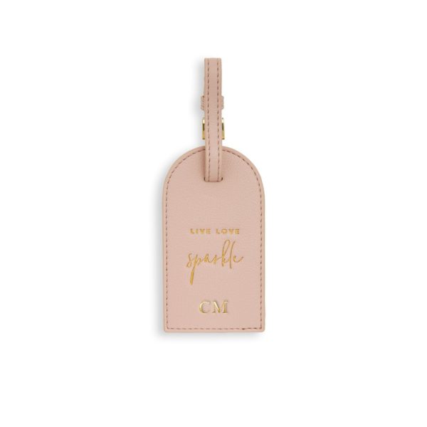 Katie Loxton Luggage Tag- Live Love Sparkle