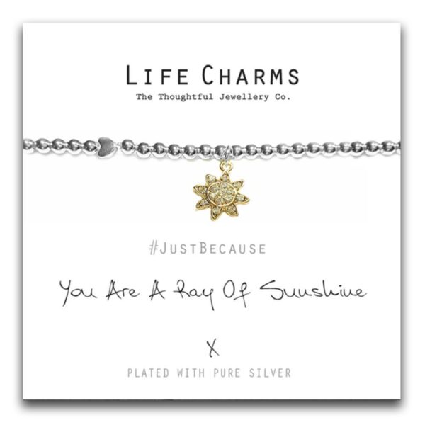 Life Charms You are A Ray of Sunshine Bracelet